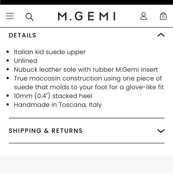 M. GEMI Italian Driving Loafers 7 - Picture 9 of 12